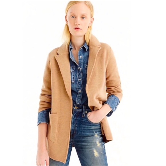 J. Crew Sweaters - NWOT j.Crew Sophie open sweater blazer cardigan
